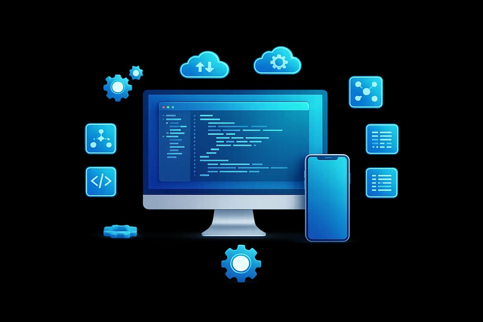 Ambros Tech Solutions banner showing digital transformation